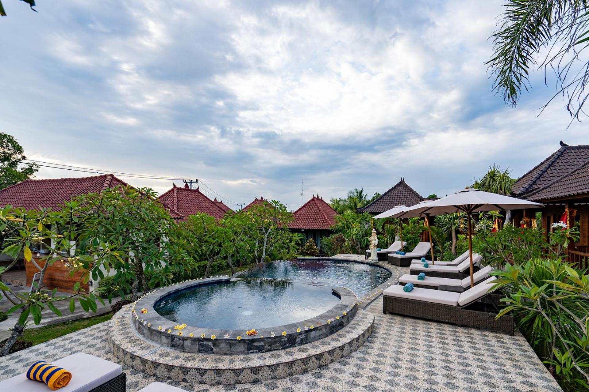 Hotel Karang Mas Lembongan Esterno foto
