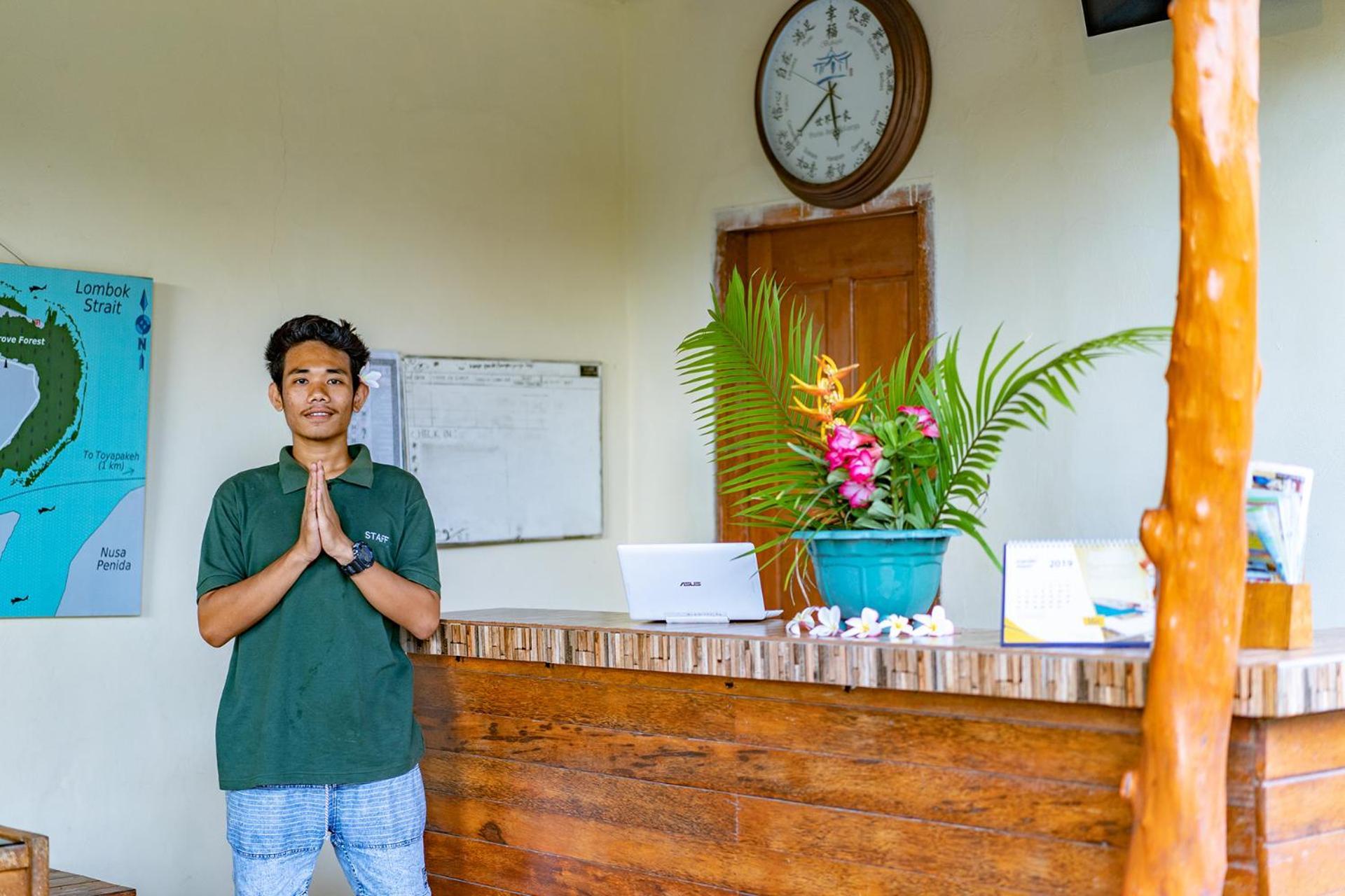 Karang Mas Villa Nusa Lembongan Esterno foto