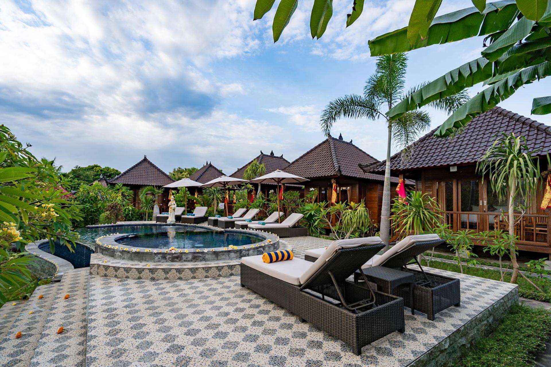 Hotel Karang Mas Lembongan Esterno foto