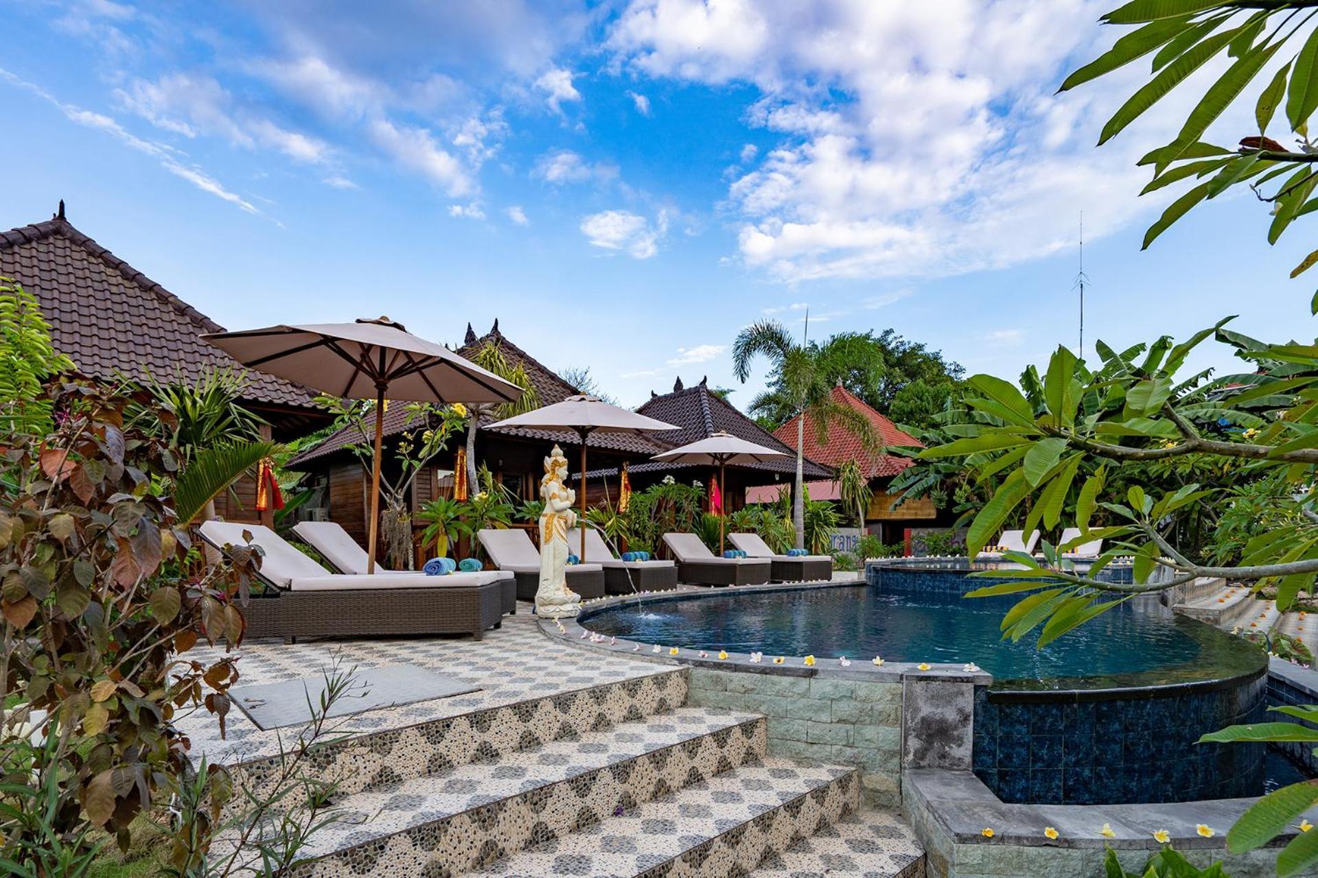 Hotel Karang Mas Lembongan Esterno foto
