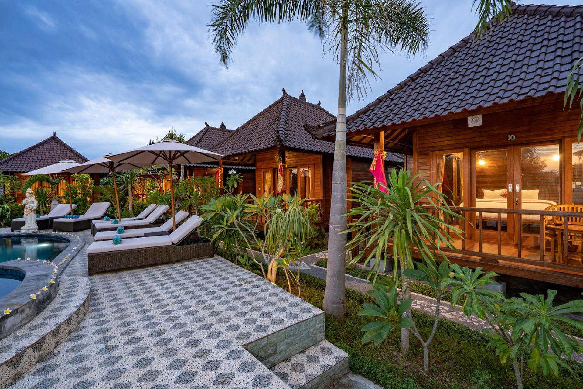 Hotel Karang Mas Lembongan Esterno foto