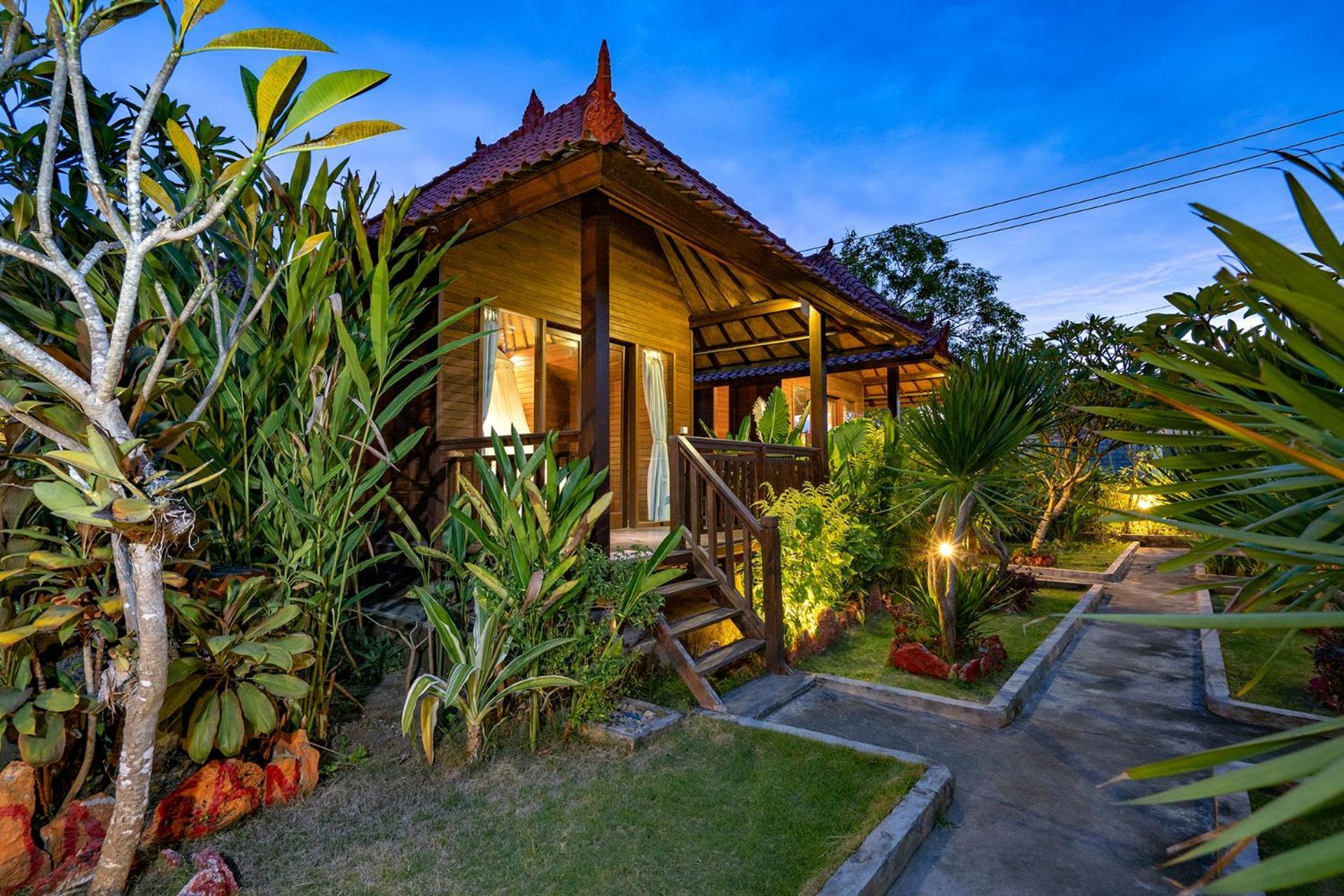 Karang Mas Villa Nusa Lembongan Esterno foto