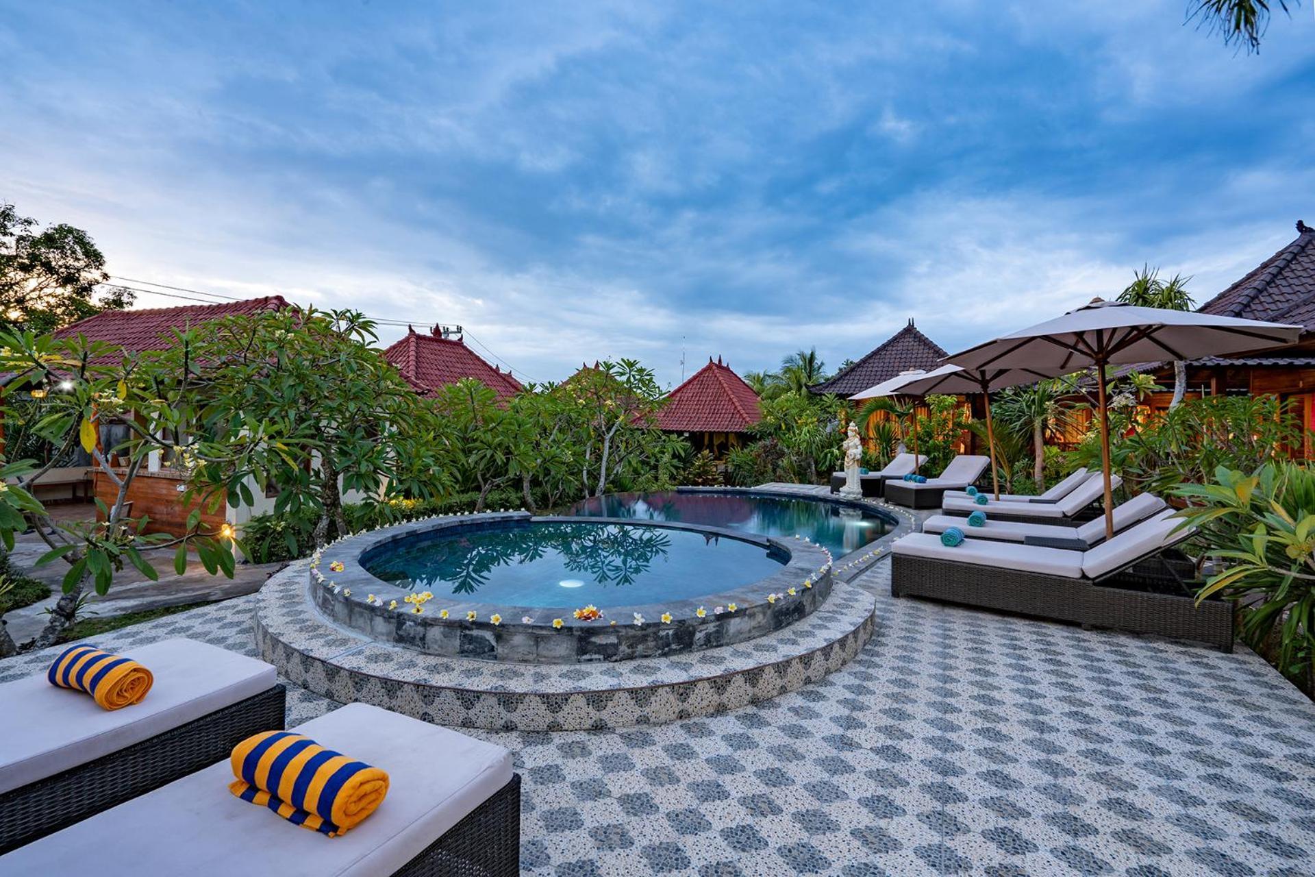 Hotel Karang Mas Lembongan Esterno foto