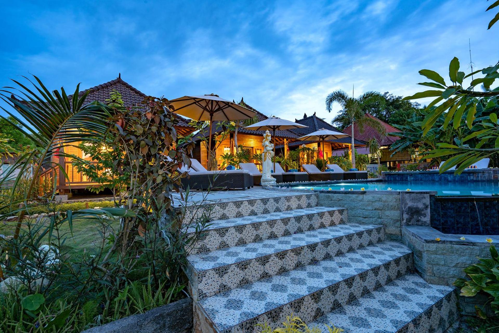 Hotel Karang Mas Lembongan Esterno foto